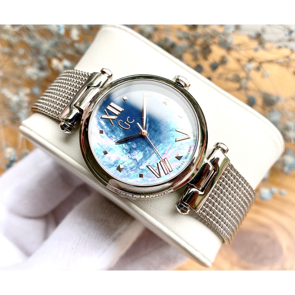 Đồng hồ nữ chính hãng Guess CG LUXURY Y31001L7 - Máy Quartz pin - Mặt kính Sapphire