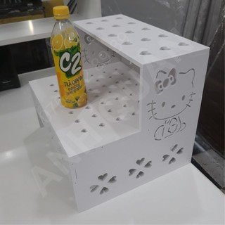 Kệ để chân làm nail, chất liệu nhựa cứng, không bị ăn mòn bởi hóa chất