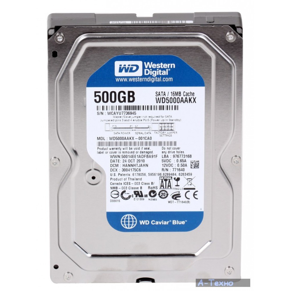 Ổ cứng máy bàn  320GB ,  500GB , 1TB 7200rpm