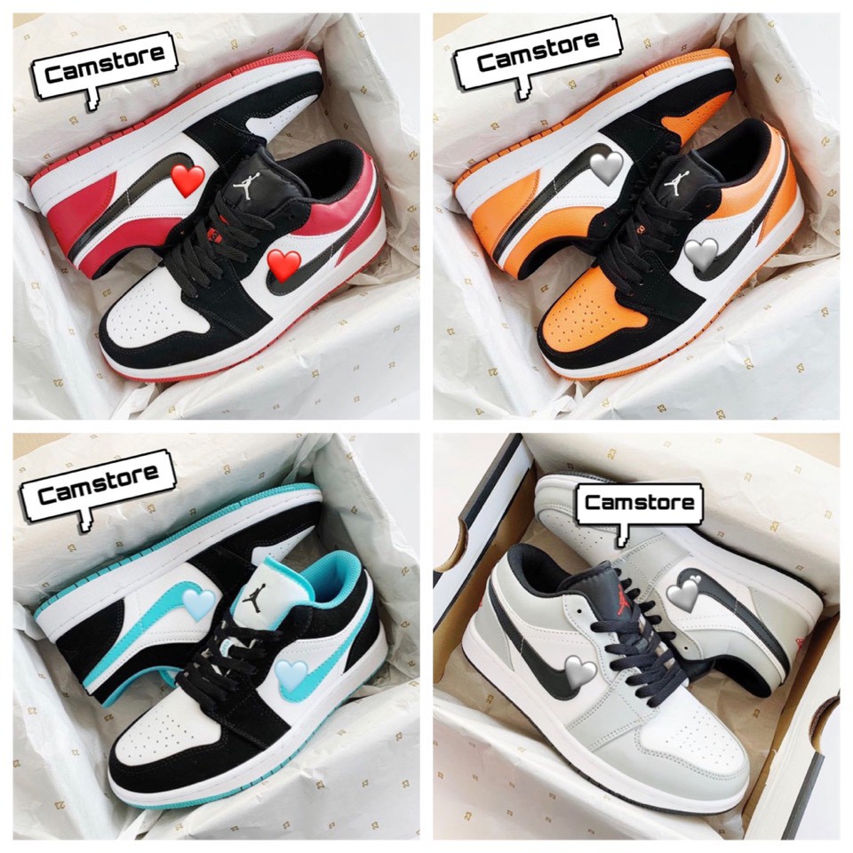 Giày Sneaker Nam Nữ Cổ Thấp JORDANN 𝟭 𝗹𝗢𝗪 𝗙𝗨𝗟𝗟 𝗖𝗢𝗟𝗢𝗥