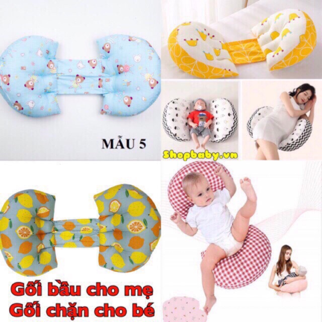 Combo 3 bộ gối bầu cho mẹ, gối chặn cho bé (sỉ)