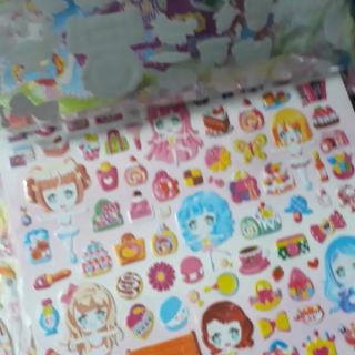 Vỉ dán nổi búp bê ( 2 lớp ) 32cm x 22cm