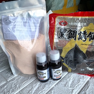COMBO Mồi câu cá tráp, hanh, cá đối, cá hói siêu nhậy TAIWAN AD