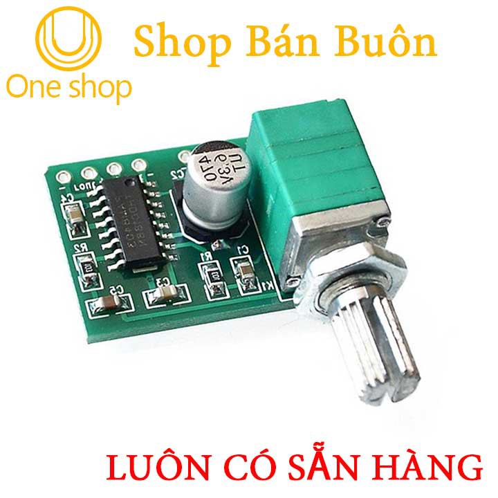 Module Khuếch Đại Audio PAM8403 2x3W 5V Có Núm Chỉnh Volume