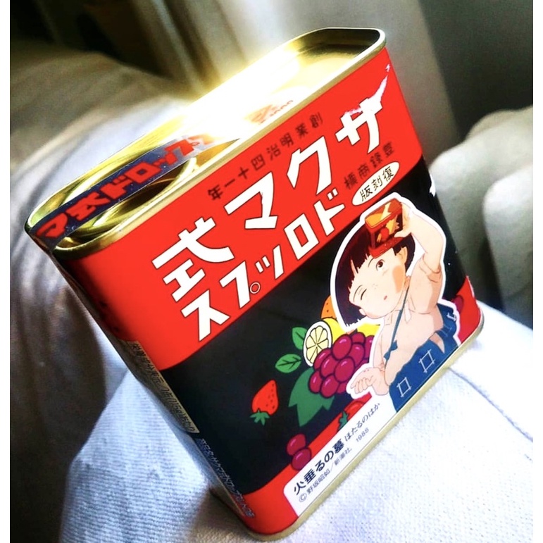 KẸO TRÁI CÂY HỘP THIẾC SAKUMA DROPS MỘ ĐOM ĐÓM HÀNG CHÍNH HÃNG