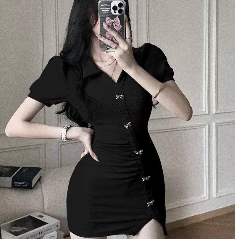 Đầm polo Perty dáng ngắn phong cách Hàn Quốc thời trang cao cấp cho nữ