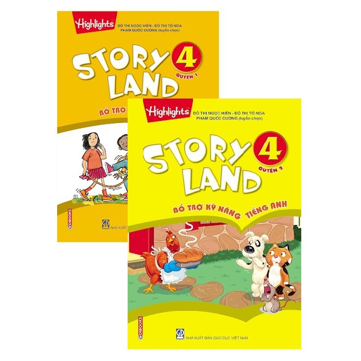 Truyện - Combo Truyện đọc Tiếng Anh từ Hoa Kỳ - Story Land từ 1,2,3,4,5 (10 Cuốn)