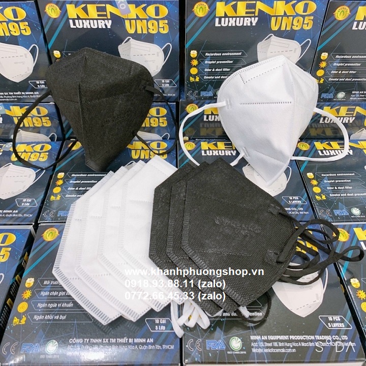 khẩu trang N95 màu đen - khẩu trang N95