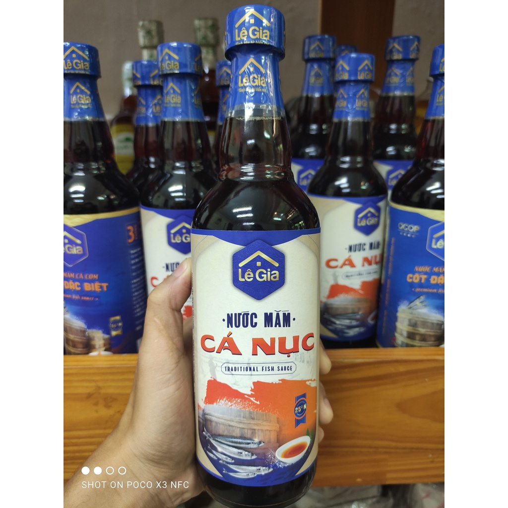 Nước Mắm Cá Nục - Lê Gia 525ml