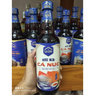 Nước mắm cá nục - lê gia 525ml
