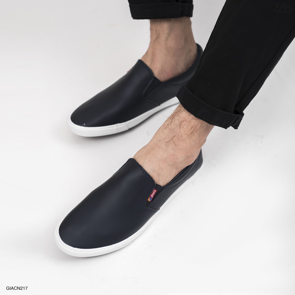 Giày lười nam slip on 360 BOUTIQUE trẻ trung, năng động - GIACN217 | BigBuy360 - bigbuy360.vn