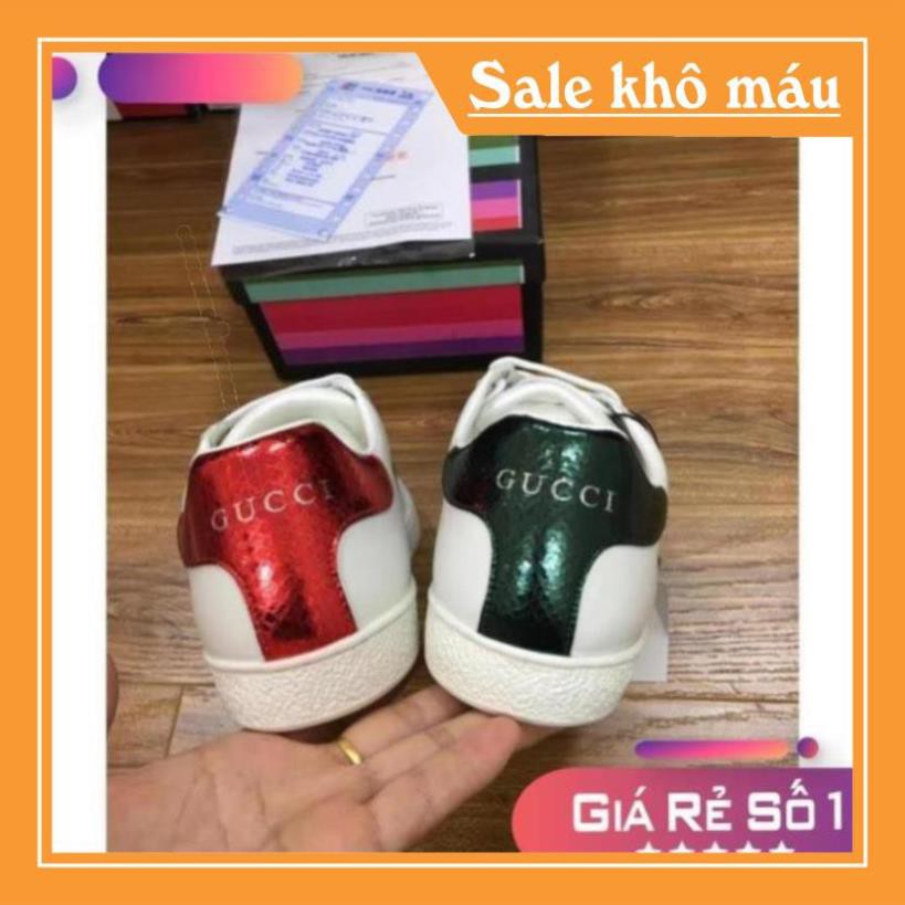 [Sale 3/3] ⚡️[Cực Chất] Giày Nam Nữ Gucci_Thêu Ong Full Box Sale 11