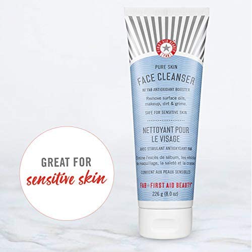 Sữa rửa mặt FIRST AID BEAUTY Pure Skin Face Cleanser [Bill Sephora US đủ]