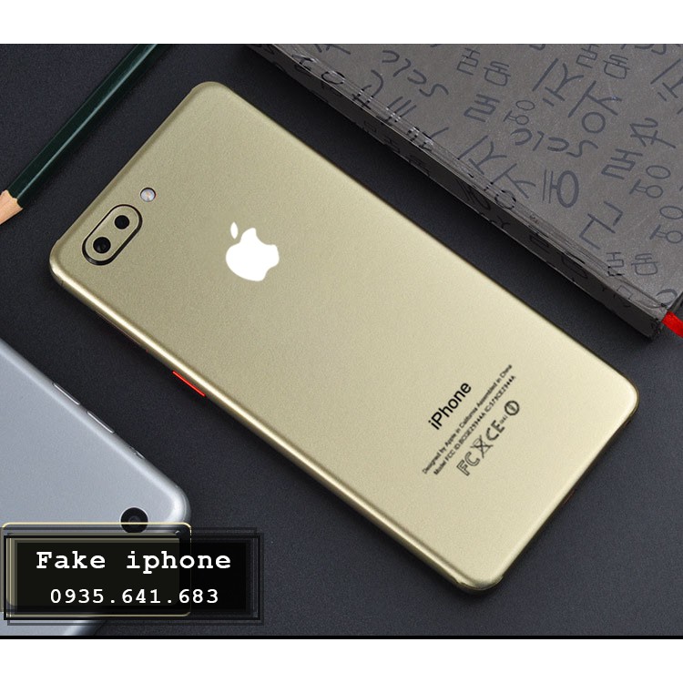 miếng dán skin Realme C1 giả iphone 7 plus