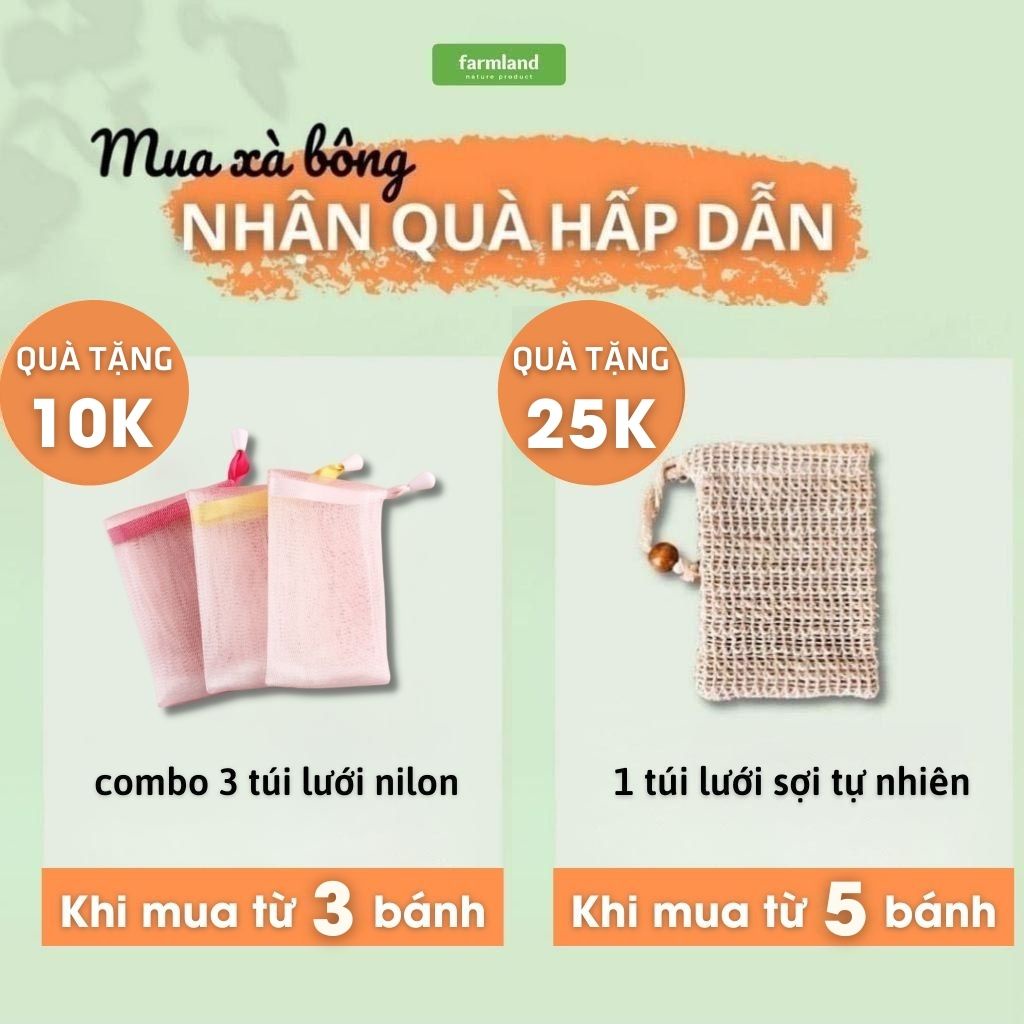 Xà bông Nghệ Mật Ong Sinh Dược từ thảo dược thiên nhiên sáng da, giảm thâm 100gr