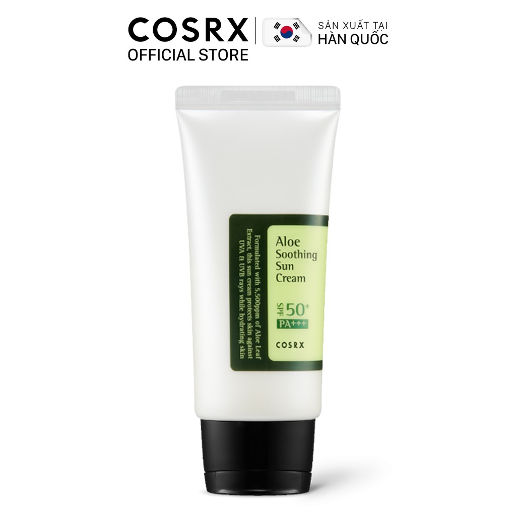 Kem Chống Nắng COSRX Aloe Soothing Sun Cream SPF50+ PA+++ 50ml
