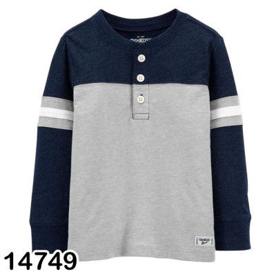 Áo thun tay dài Carter xuất xịn cho bé trai 4-45kg - BIGBABYSHOP