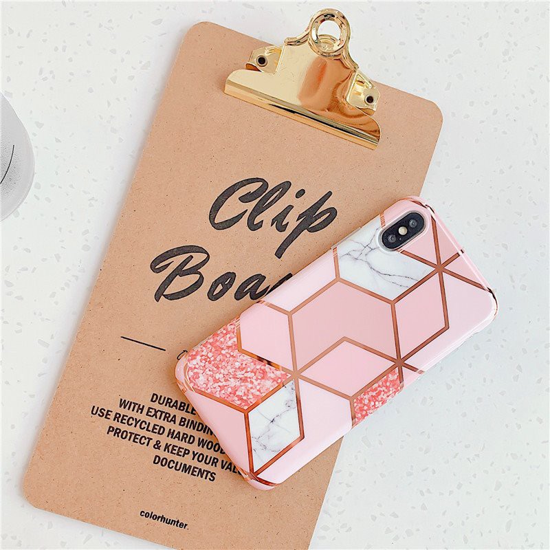 Ốp lưng iphone Vân đá ánh hồng 5/5s/6/6plus/6s/6s plus/6/7/7plus/8/8plus/x/xs/xs max/11/11 pro/11 promax/samsung | BigBuy360 - bigbuy360.vn