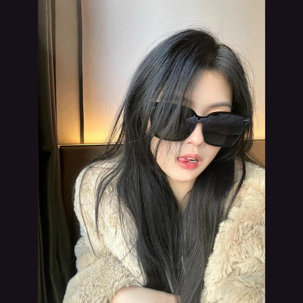 Kính mát nam nữ thời trang cao cấp gọng nhựa kiểu dáng sang trọng, tròng vuông chống bụi, chống tia UV JJGM LOCELL