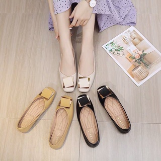Giày bệt big size khuy chéo 40 41 42 43 44