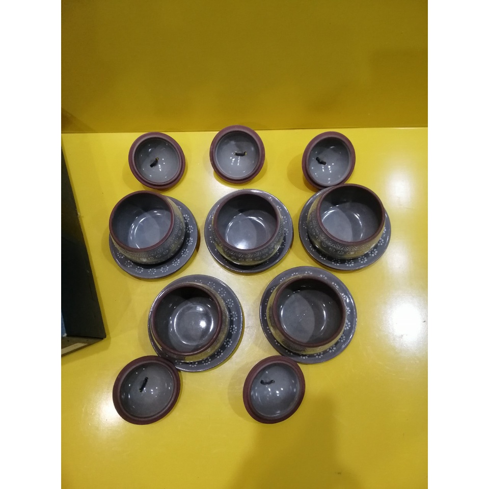 Bộ 5 chén đĩa sứ nội địa Nhật (mã 968)