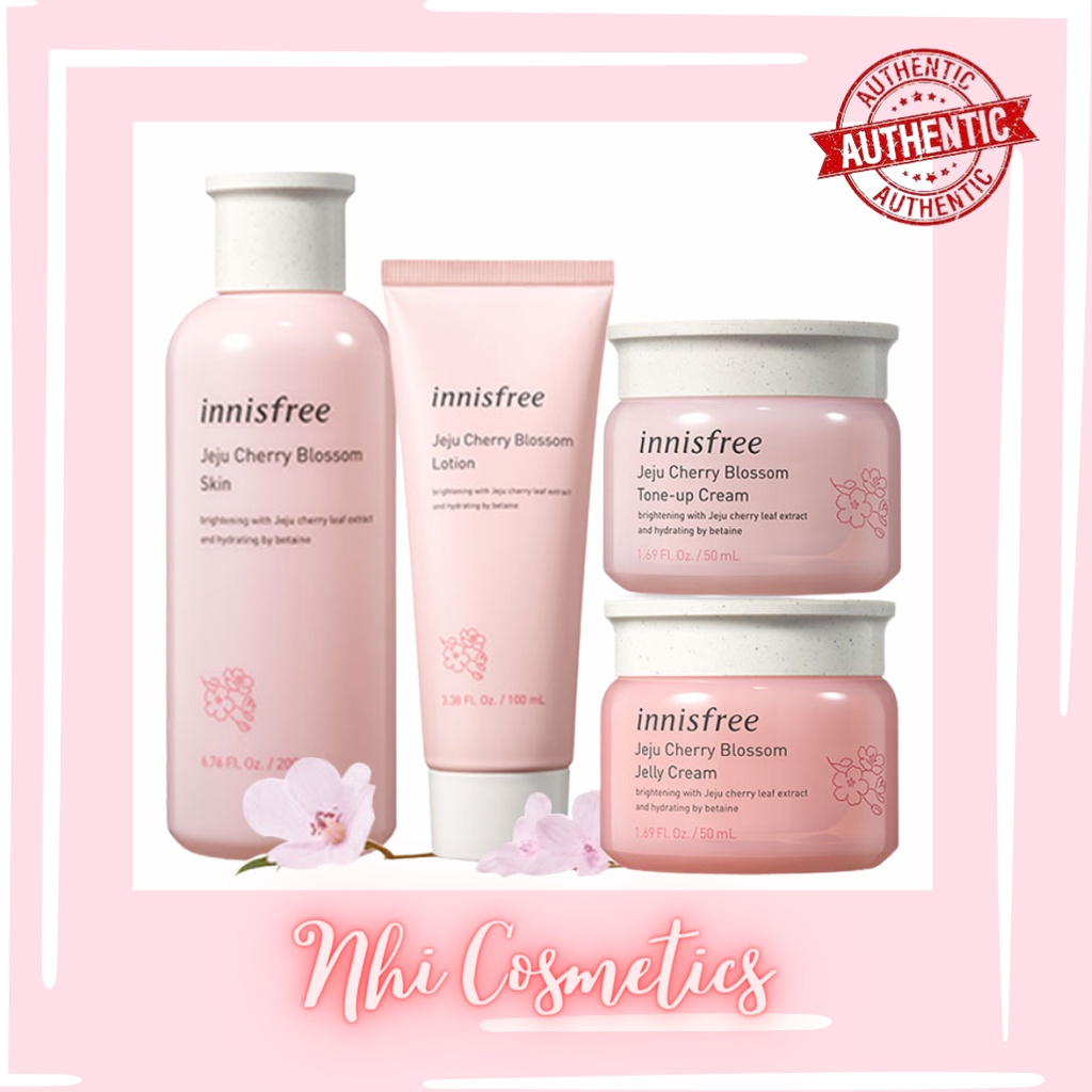 Set Dưỡng Da Hoa Anh Đào Innisfree Jeju Cherry Blossom