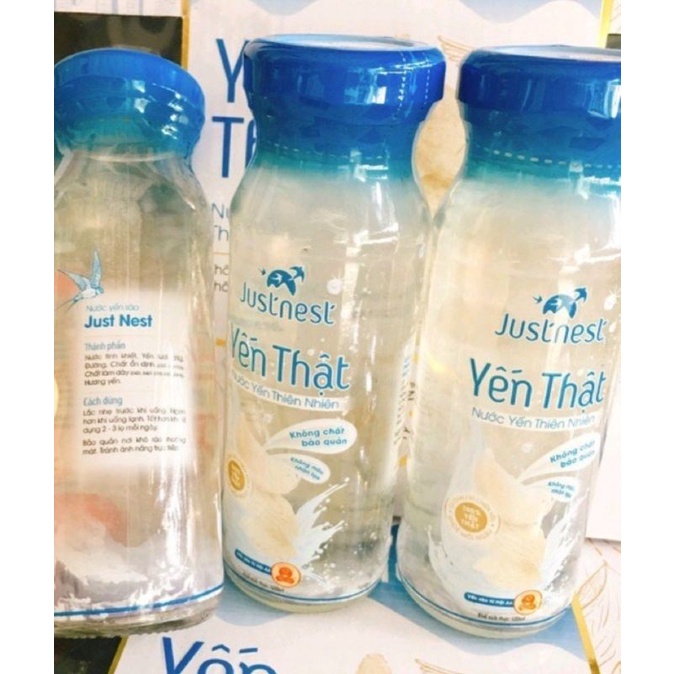 [HCM] [ HOT HÀNG TẾT] YẾN THẬT JUSTNEST 120ML×6 CHAI ❤❤❤