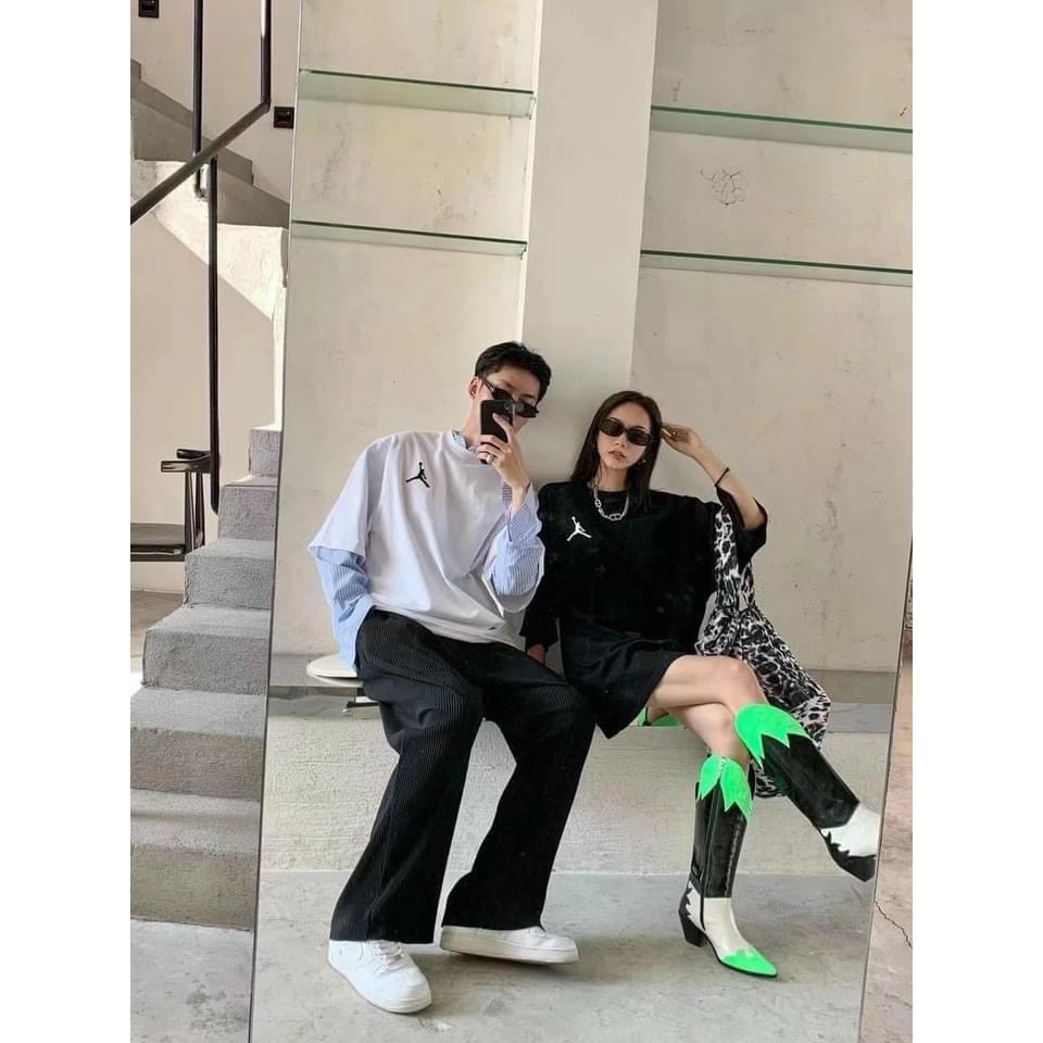 Áo Thun Bóng Rổ PEONYB Unisex [FREESHIP]🌸 Phông tay lỡ form rộng, dáng thể thao màu ĐEN | TRẮNG | BE nam nữ Ulzzang 🌸 | BigBuy360 - bigbuy360.vn