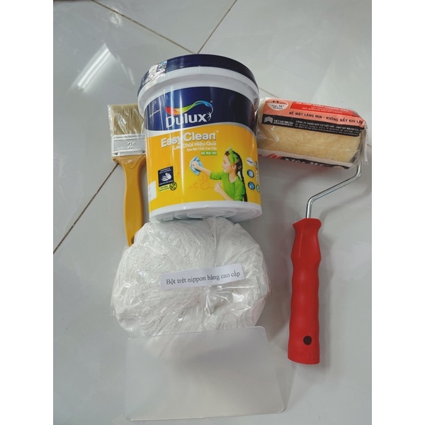 Combo( 5 món Dulux hàng  cao cấp 1kg lâu  chùi vượt  trội )hàng  chính  hãng cty