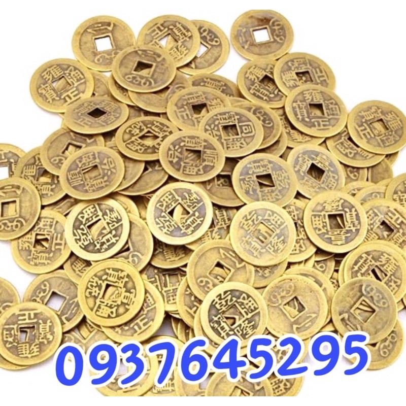Tiền xu phong thuỷ - bộ 10 xu - tăng tài lộc | BigBuy360 - bigbuy360.vn