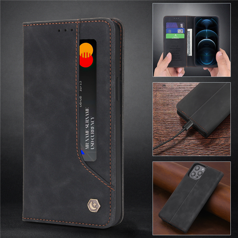 Leather Case Redmi Note 10 9T 10s K40 POLA Fashion Auto Closing Card Slot Magnetic Wallet Flip Xiaomi 11 10T Lite POCO M3 X3 Pro NFC Cover Casing