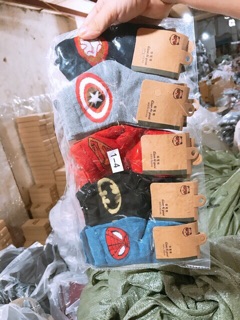 Set 10 Đôi Tất Siêu Nhân Cho Bé
