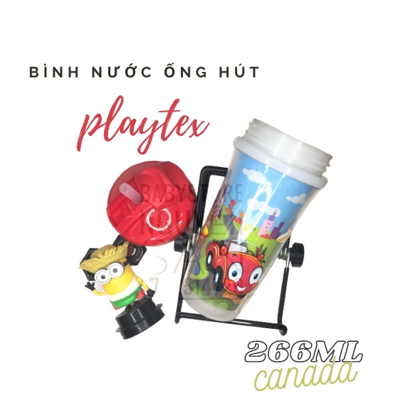 Bình/ly playtex canada 266ml 2 lớp trẻ em