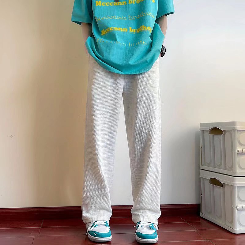 Quần ống rộng Thoáng Khí Thời Trang Hàn Quốc Cho Nam Nữ