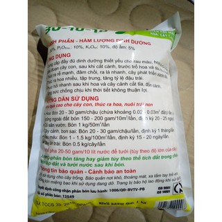 NPK 30-10-10 ĐẦU TRÂU Hoặc HAK