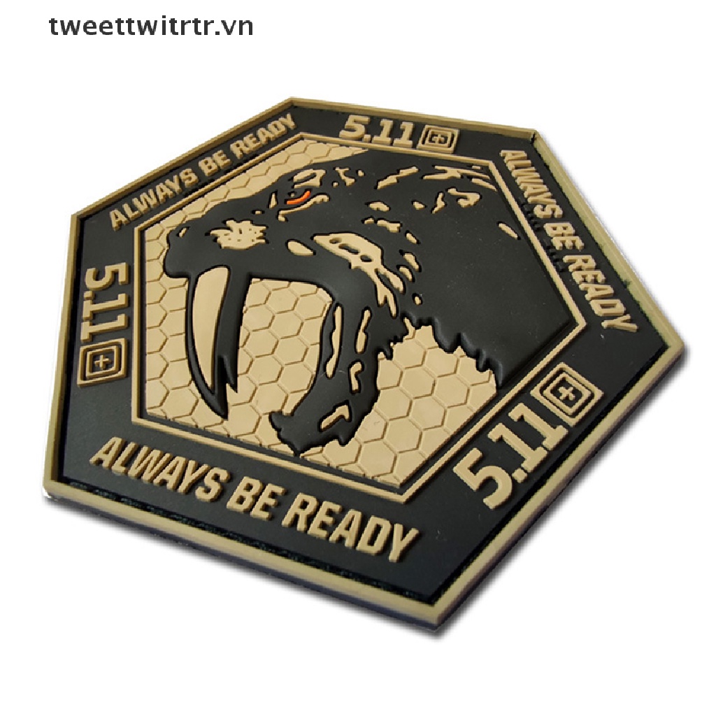 Sticker Ủi Thêu Hình Quân Đội TRTR CrossFit 5.11