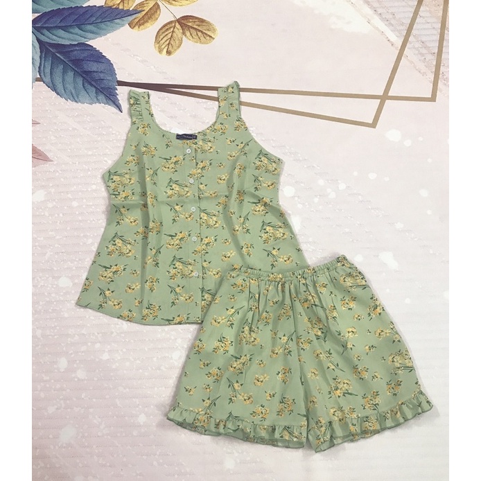 Đồ bộ đùi nữ 🍀 SIÊU XINH☘️ chất liệu vải mango cao cấp mềm, mịn, không nhăn, không bai xù. | BigBuy360 - bigbuy360.vn