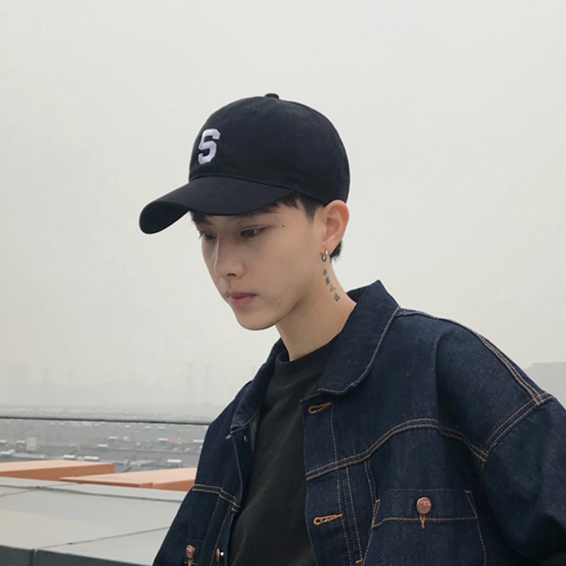 Mũ Lưỡi Trai Thêu Chữ Phong Cách Hàn Quốc Cá Tính