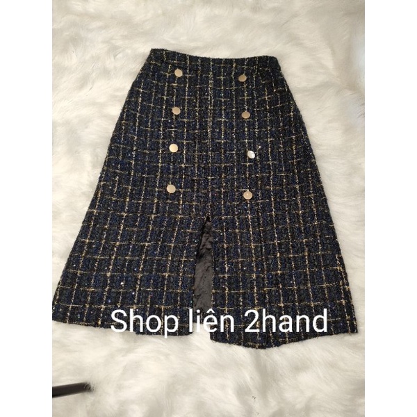 Combo chân váy dạ tweed