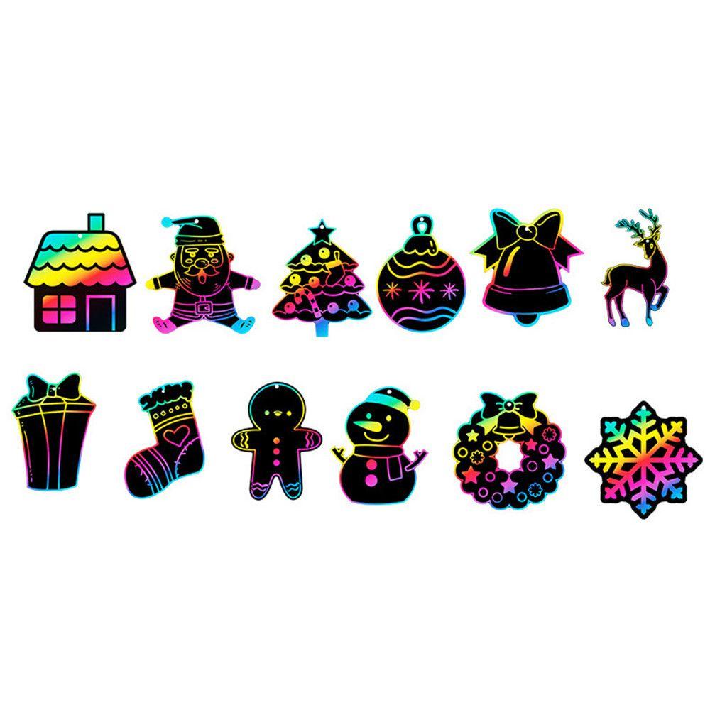 Bộ 12 Giấy Vẽ Tranh Màu Cầu Vồng Cho Bé