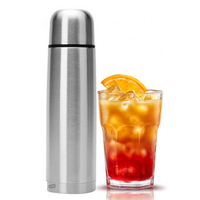 Bình Giữ Nhiệt Inox 1000ml Chất Lượng Cao Kèm Túi Đựng