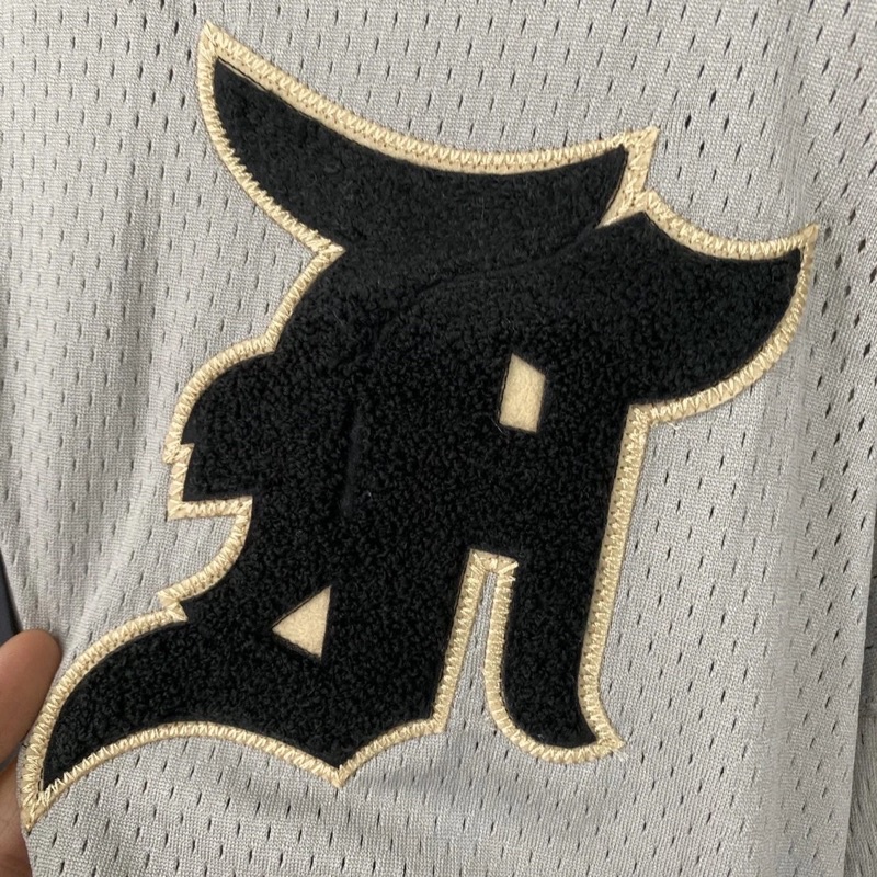 ️ - Áo Mesh Tee FOG Fear of God 5th Mesh Batting Practice Jersey Black, áo bóng chày FOG