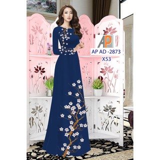 [HÀNG HOT] Vải áo dài in 3D họa tiết đẹp, vải mềm, hình thật