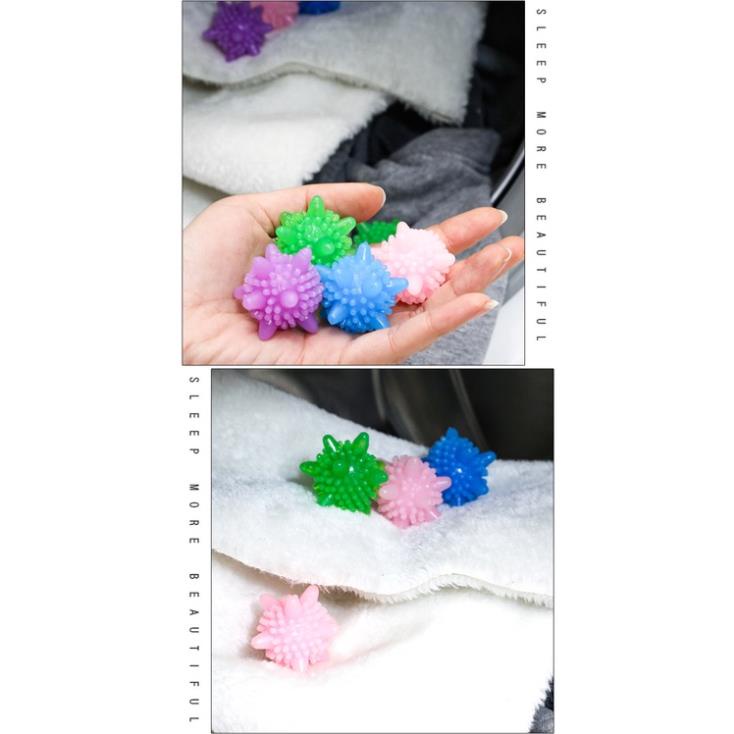 Bóng Giặt Quần Áo Sinh Học - Bóng Gai Giặt Đồ Thông Minh Chống Nhăn