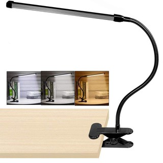 Đèn led 8w dạng kẹp với 3 chế độ 10 mức sáng và dây cáp dài 2m