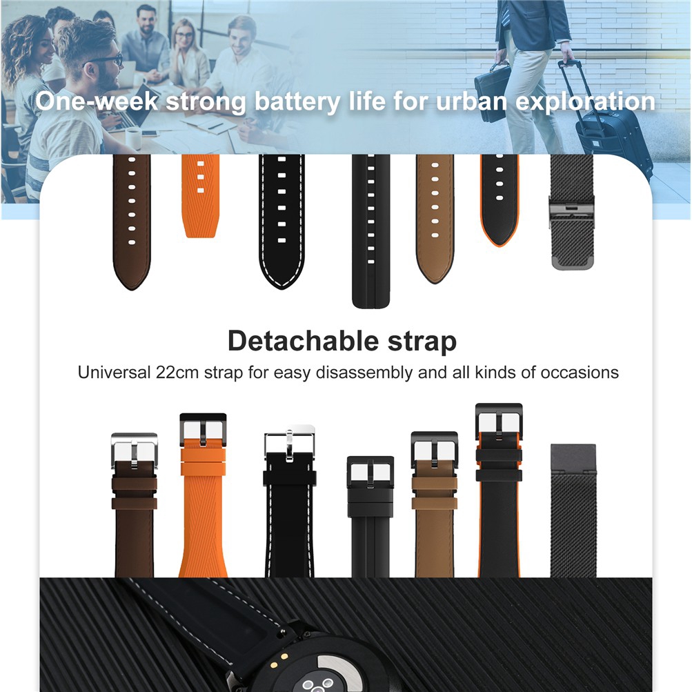 Đồng Hồ Thông Minh Dtno.1 Dt28 Chống Thấm Nước Hỗ Trợ Theo Dõi Nhịp Tim Huyết Áp Kèm Phụ Kiện