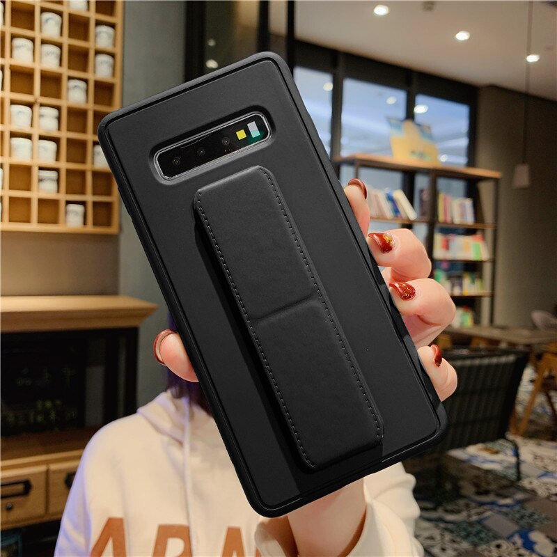 Bao Da Điện Thoại Có Dây Gài Cho samsung galaxy note 20 ultra s10 s21 ultra plus Ốp