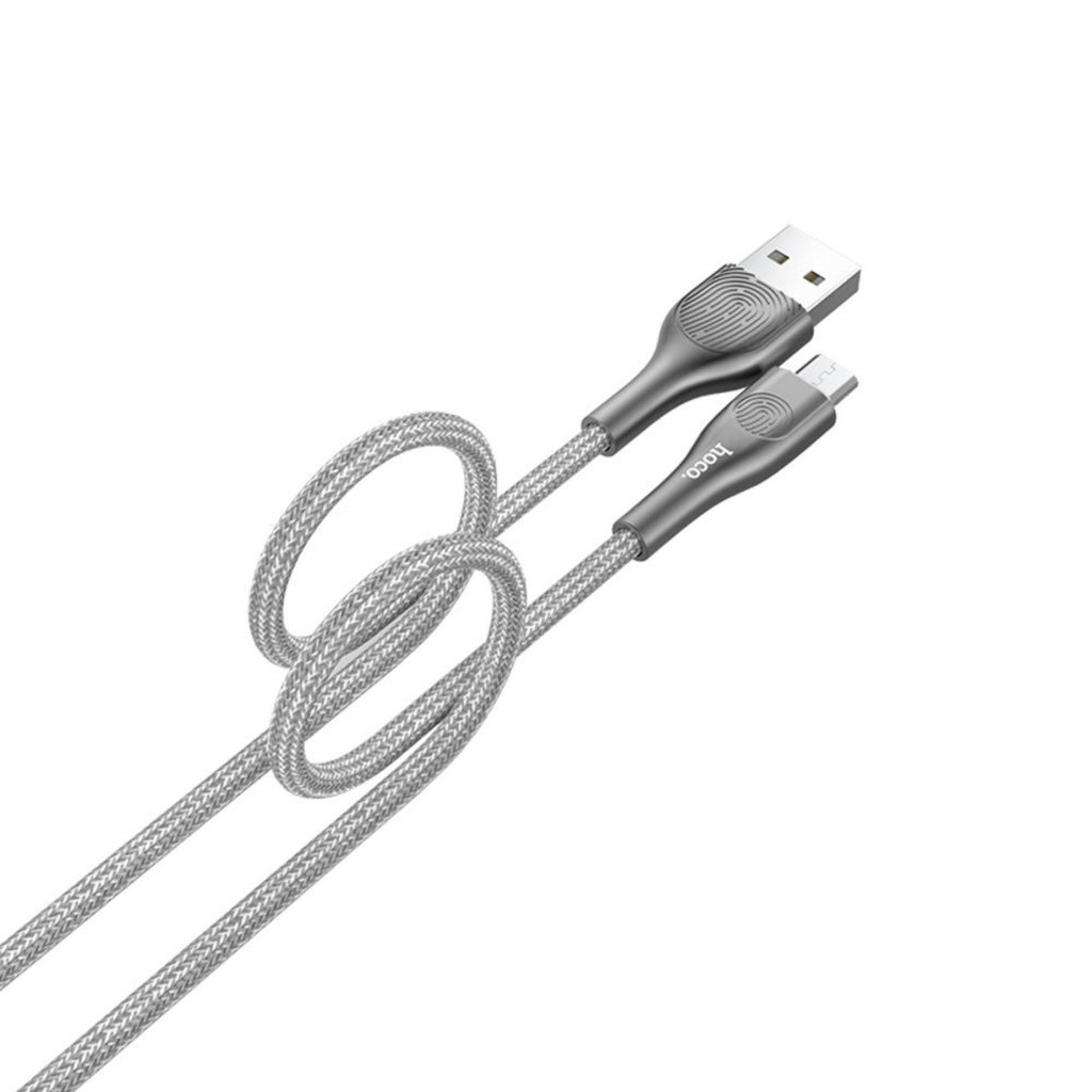 Cáp và truyền dữ liệu cổng microUSB Hoco U59 Enlightenment QC3.0 (max 3A, dài 1.2M)