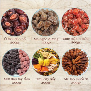 Các loại mứt tết, ăn vặt cực ngon đóng hộp sang trọng, hợp vệ sinh Golovin