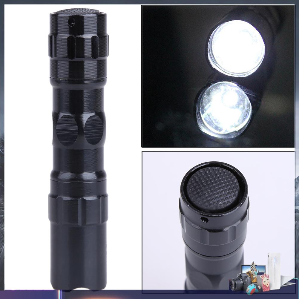 Đèn pin LED vỏ hợp kim nhôm chống thấm nước kiểu dáng mini tiện dụng